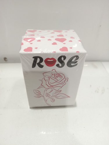 KISS THE ROSE rechargeable silicone ADULT TOY with 10 modes - red rose image 5
