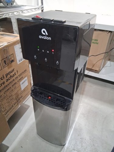 AVALON A3 3 Temperature BOTTOM LOADING SELF CLEANING ELECTRIC WATER COOLER - BLACK (MODEL: A3BLOZONEWTRCLR/A3BLK) image 5