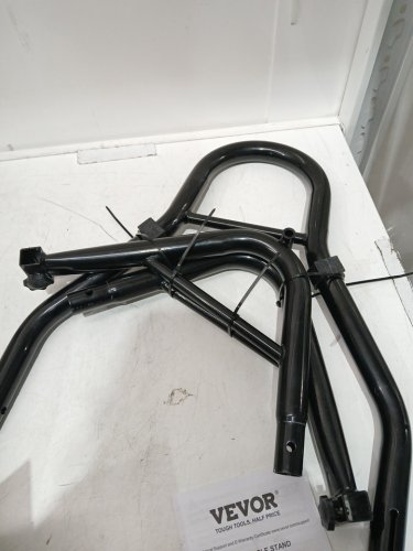 VEVOR Motorcycle Rear Wheel Stand, with U + L Fork - 850 LBS CAP - BLACK (MODEL:td-003-05r) image 5