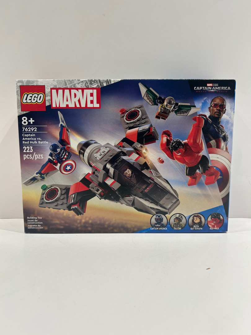 223pc Lego - marvel studios captain America brave new world - captain America vs. Red hulk battle (76292) image 3