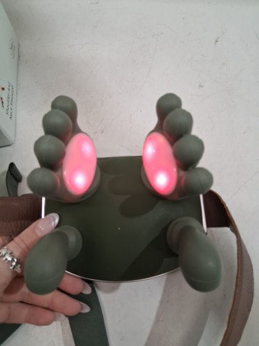 siaasoo hand shaped neck/shoulder massager - green (model: n7) image 2
