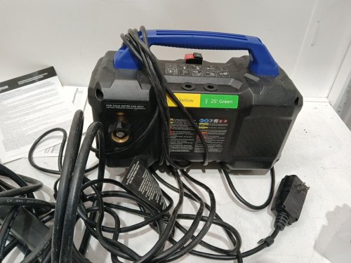 WESTINGHOUSE HANDHELD ELECTRIC PRESSURE WASHER WITH INTERCHANGEABLE NOZZLES - 2100PSI - 1.7GPM - BLACK/BLUE (MODEL: EPX3100V) image 6