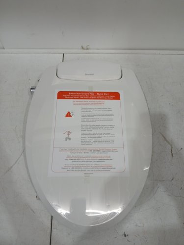 Brondell Swash CL99 Non-Electric Bidet Elongated Toilet Seat - 18.5" x 14.3" - White (Model: CANCL99-EW/1442195) image 3