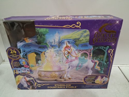 unicorn academy starglow fountain and stable with Wildstar, Lights & Sounds - multicolour (model: 6075579) image 4