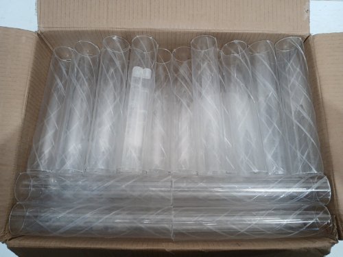 8pk Mjkeomo acrylic candelabra centerpieces for tables - clear image 3
