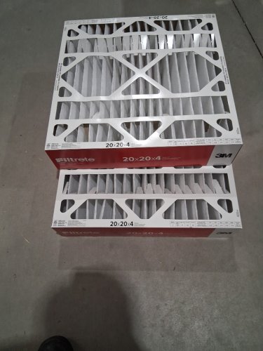 2pk FILTRETE ULTIMATE MICRO ALLERGEN AIR FILTERS - 20" X 20" X 4" - WHITE image 2