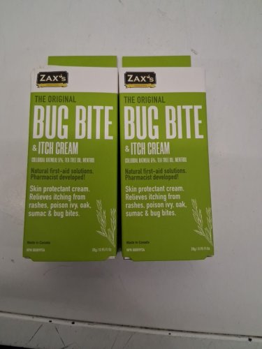 2PK Zax Bug Bite & Itch Cream Original - 28g EACH image 2