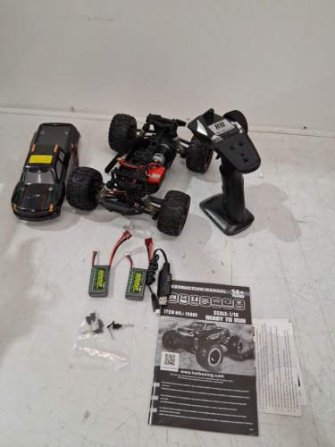 HAIBOXING RC Cars High-Speed Remote Control 4x4 race truck -  36 Km/h - 1/16 scale - Multicolour (Model:  16889) image 5