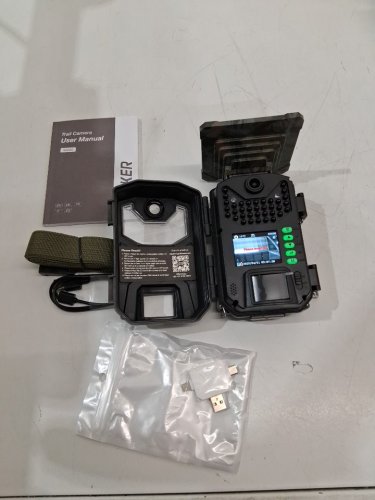 Izeeker waterproof hd trail cam with night vision - Camouflage (Model: ‎ig200) image 2
