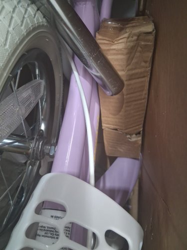 Kids Bicycle with extra wheels, baSKET, Doll Seat and Streamers - 12" - purple (model: ts10239zs-12/TDBC-GY007)) image 4