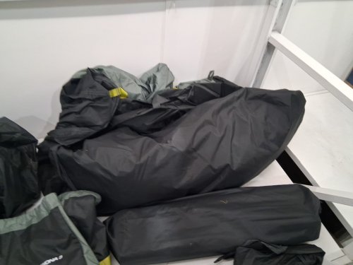 The North Face Wawona 8 Person Camping Tent WITH Attached Vestibule Area - 112SQ.FT - Agave Green/Asphalt Grey (MODEL: NF0A8BDW) image 4