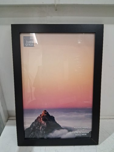 kiera grace wall-mounted poster FRAME - 12" x 18" - black (Model: PH42761-8) image 3
