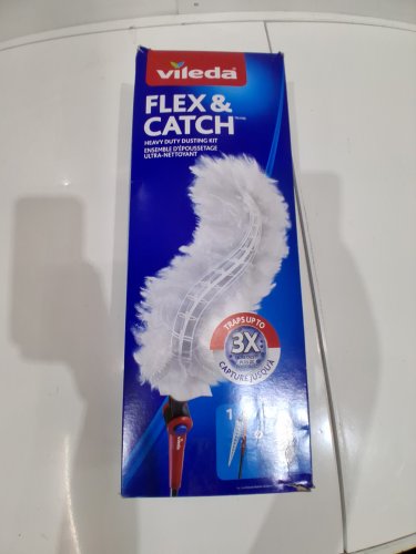 18PC vileda flex & catch duster with tool (17 dusters and 1 tool) - red/white (model: 2032515) image 2