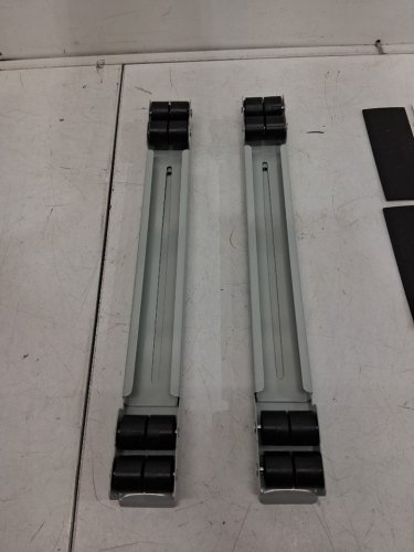 2pk vevor furniture dollies wheels - 17.5"- 27.6" - 330LB MAX - grey - (model: Y13) image 3