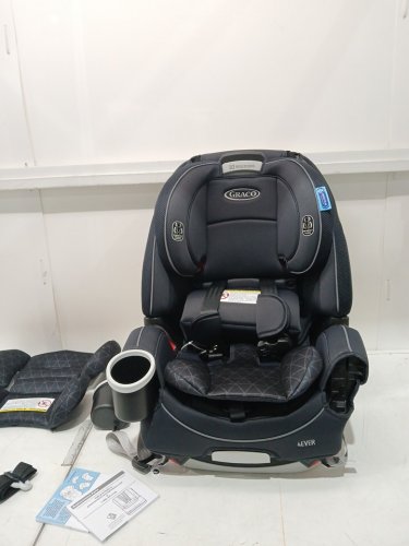 GRACO 4EVER 4-IN-1 CONVERTIBLE FROM INFANT TO TODDLER CAR SEAT with WASHABLE SEAT COVER - 4-120lb capacity - DREW STYLE /navy blue (MODEL: 2168323) image 3