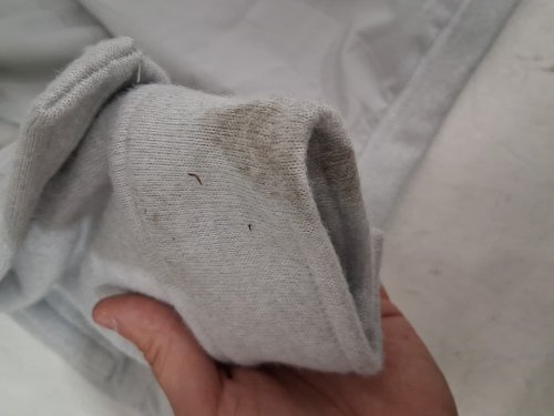 Women's Mondetta Cropped Corduroy Texture Shirt - small - grey (STYLE: 1919381) image 4