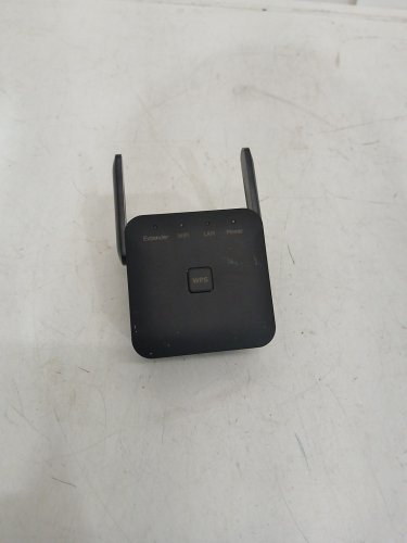 gkaikpe wifi range booster repeater/extender - black image 3