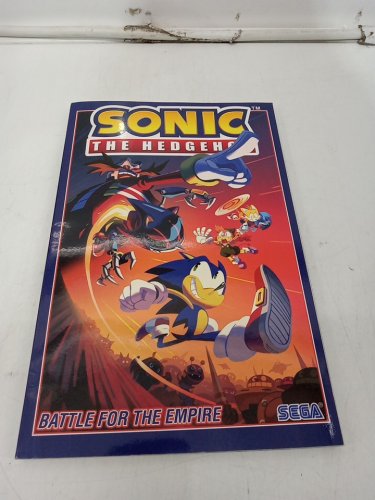 (paperback) sonic the hedgehog: battle for the empire Graphic Novel image 2