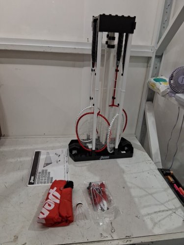 Penn Easy Set-Up Badminton Set with 4 rackets and 2 Shuttlecocks - 5ft 1" x 15ft - (model: 1819476) image 3