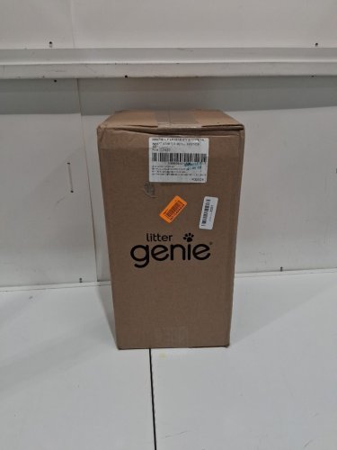 litter genie style cat litter odor control disposal system pail - 18.1" - white (model: ‎I000710) image 2