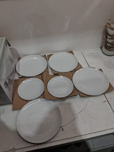 60pc lifetime brands canada dinnerwear set with utensils - white (model: nb60dwcombo) image 8
