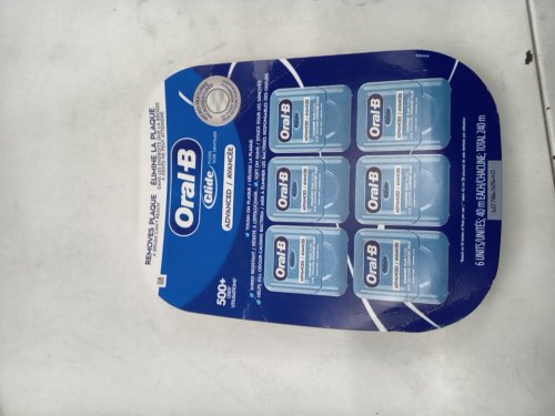 6PK ORAL-B GLIDE ADVANCED comfort plus FLOSS - 40m each - clean mint image 2