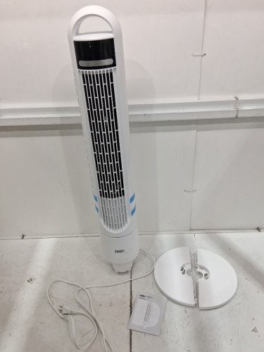 Dreo Cruiser TF117 Oscillating Tower Fan with Remote Control - 36" - White /silver (model: dr-htf017) image 6