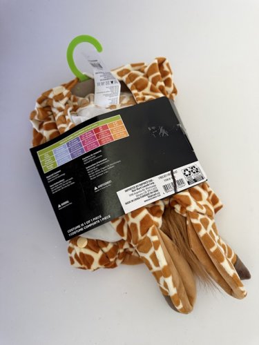 BABY PALAMON CUDDLY GIRAFFE COSTUME - 6-12M - BROWN (STYLE: 1538) image 3