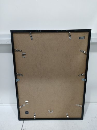 americanflat poster frame with polished plexiglass - 18" x 24" - black image 4