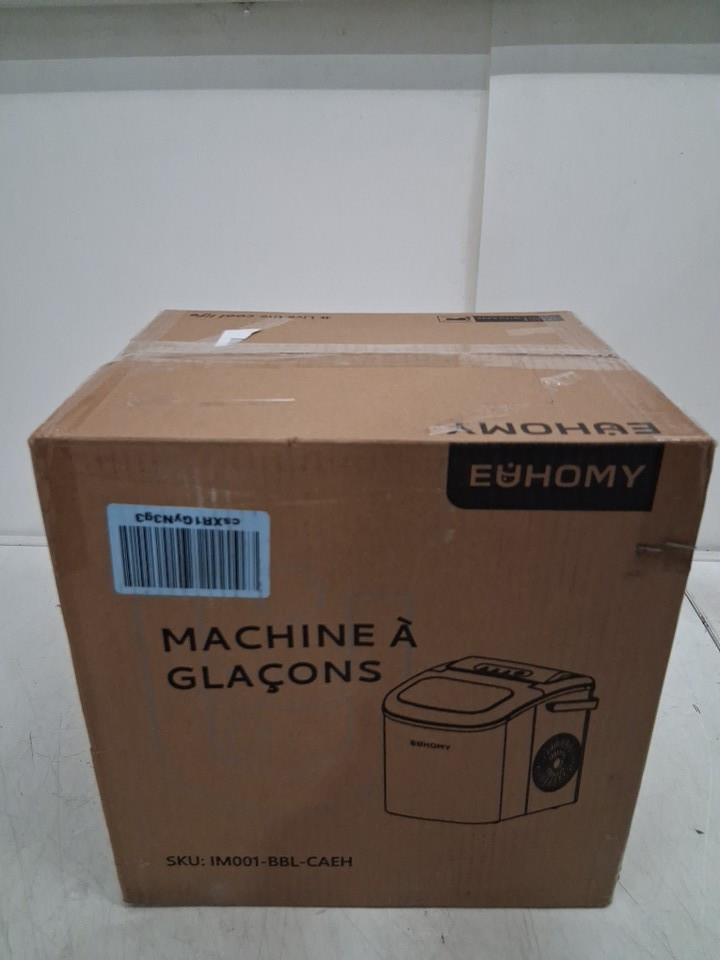 EUHOMY Countertop Ice Maker Machine - MAKES 26LB/Day - BLACK (MODEL: im-06d/IM001-Bbl-CAEH) image 5