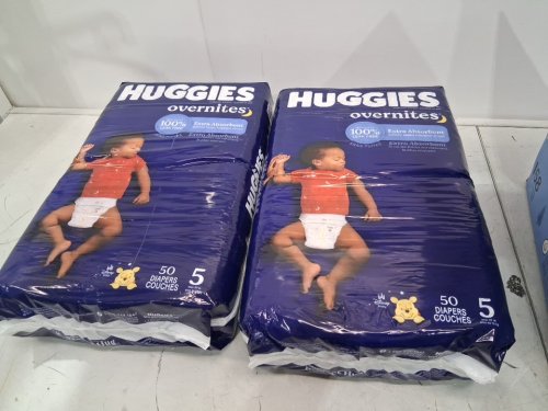 100PK HUGGIES EXTRA ABSORBENT OVERNITES - SIZE 6 - WINNIE THE POOH (MODEL: 5394102) image 3