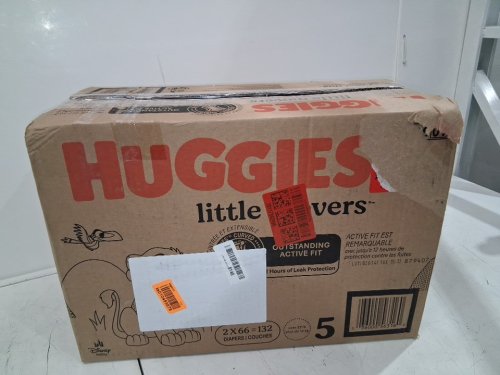 132PK HUGGIES LITTLE MOVERS DIAPERS - SIZE 5 (27+LBS) - DISNEY BABY LION KING (MODEL: 56316) image 2