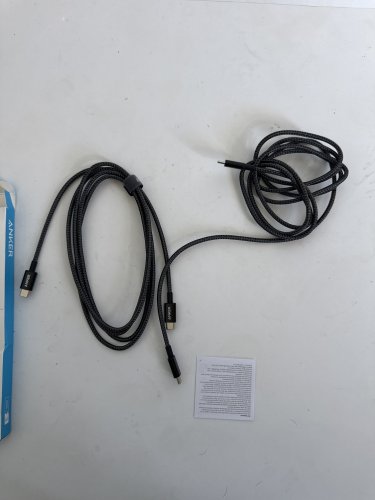 2PK ANKER FAST CHARGING USB-C TO USB-C CABLE - 6FT - GREY - (MODEL: B8753) image 3