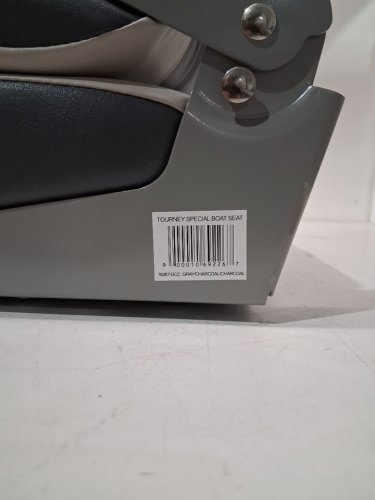 bps Tourney Special Boat Seat - 17" x 22" - Gray/Charcoal - (model:76267-gcc) image 10