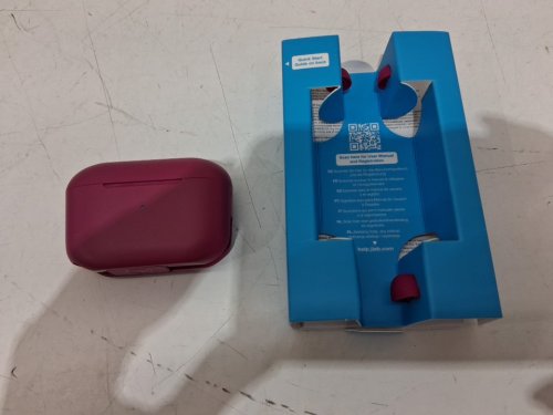 jlab gopop+ true BLUETOOTH wireless earbuds with charging case - 35+ hours playtime - HOT PINK image 3