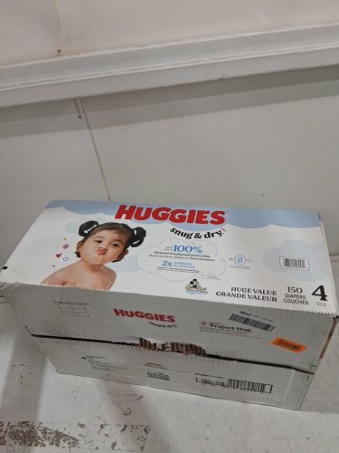 150PK HUGGIES SNUG AND DRY Dhp4032-8--blackIAPERS - SIZE 4 - MICKEY MOUSE image 4