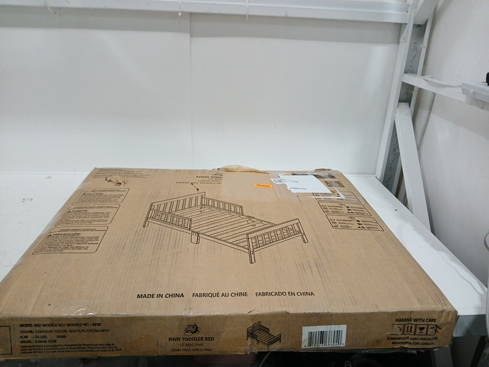 Dream On Me Finn Toddler Bed - 50lb capacity - white (MODEL: 6250) image 3