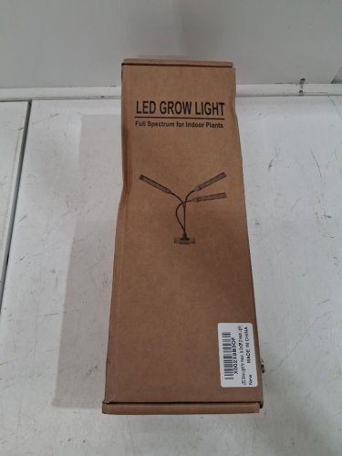 FLEXIBLE CLIP-ON 3-HEAD LED GROW LIGHT - 25" 12V - WHITE/SILVER image 5