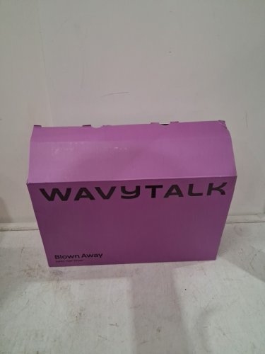 Wavytalk blown away ionic Hair Dryer with diffuser & concentrator attachments - BLACK/pink (MODEL: QL-5917BDC) image 2