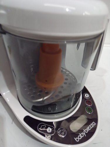 BABYBREZZA FOOD MAKER COMPLETE WITH 3 FOOD pouches & FUNNELS - WHITE (MODEL: BRZ00141) image 4