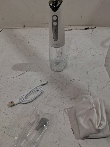 SIJING Rechargeable 5 Mode Jet Tips Water Flosser - 300ML - white (model: CY-1922) image 4