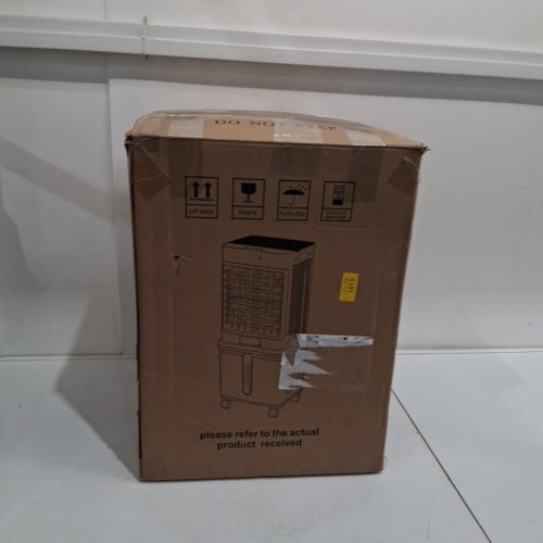 PORTABLE AIR COOLER WITH WATER TANK EVAPORATIVE COOLING - 8L - WHITE/GREY (MODEL: ZWN-112) image 2