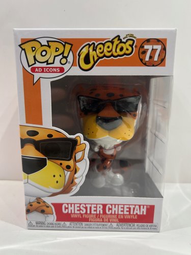 Funko pop! Ad icons: cheetos - chester cheetah vinyl figure (#77) image 2