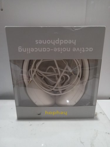 Heyday Active Noise-cancelling Bluetooth Wireless Over-Ear Headphones - Soft White (Model: 008 07 4925) image 2