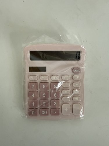 BUSINESS CLASSIC CALCULATOR - 12 DIGITS - PINK (MODEL: KK-837C) image 3