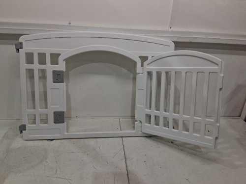 Gupamiga 6-PANEL Pet Playpen for small pets - 24" x 31.5" (each) - white (model: ppw-white-6) image 4