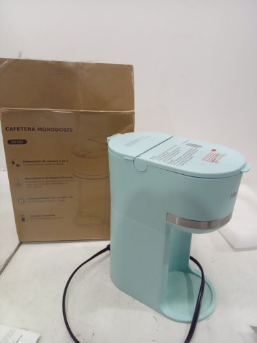 Horavie Mini Single Serve Coffee Maker for K Cup and Ground Coffee - 6 to 12oz -blue (MODEL: K1100) image 5