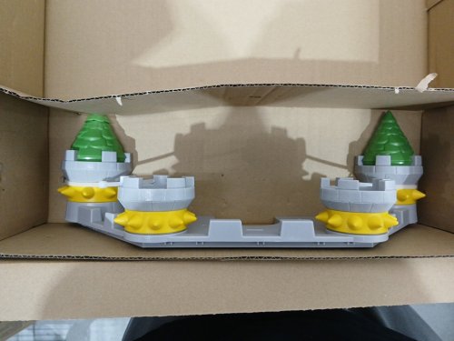 19PC Super Mario Nintendo Deluxe Bowser's Castle Playset with 2.5"-MULTICOLOR (MODEL:400202-1SOC) image 3