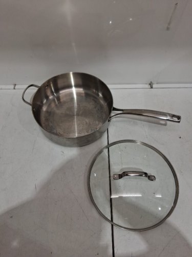GreenPan \Pro Tri-Ply Stainless Steel Sautee pan - 5QT - stainless steel (model: 1872718) image 3