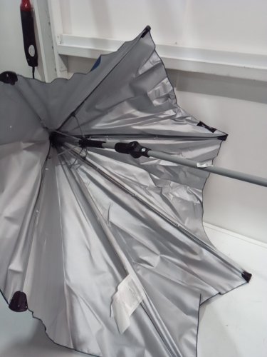 Sport-Brella Versa-Brella SPF 50+ Adjustable Umbrella with Universal Clamp - 38" x 39" - BLUE (model: 1203) image 4